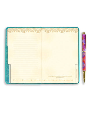Turquoise Twist Travel Journal