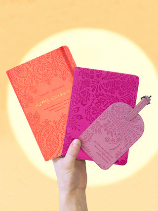 Mystic Magenta Pink Passport Wallet