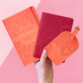 Peach Luggage Tag