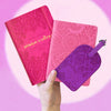 Rose Quartz Pink Passport Wallet