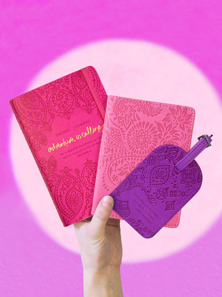 Rose Quartz Pink Passport Wallet