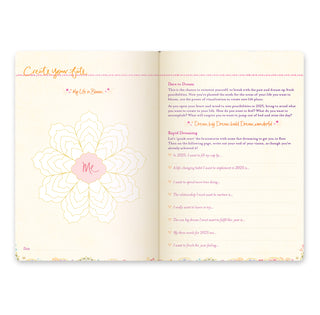 2025 Diary Planner | The Year to Ignite Your Light - Peach