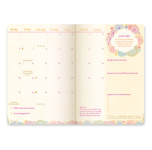 2025 Diary Planner | The Year for New Adventures - Turquoise Twist