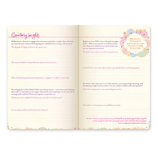 2025 Diary Planner | The Year to Ignite Your Light - Peach
