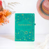 Adele Basheer aqua blue green 2025 Diary Planner