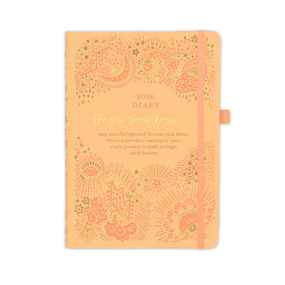 2026 Diary Planner | Citrine Dream | Year for New Beginnings