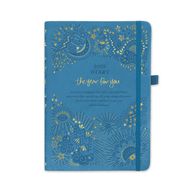 2026 Diary Planner | Denim Days Blue | Year for You