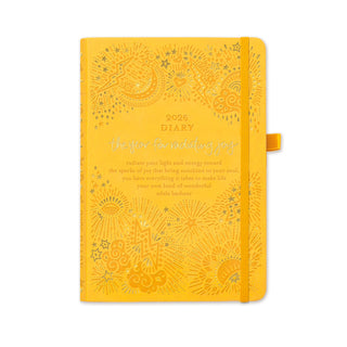 2026 Diary Planner | Limoncello Yellow | Year for Radiating Joy