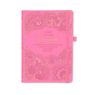 2026 Diary Planner | Rose Quartz Pink | Year for You