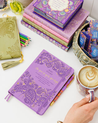 *PRE-ORDER* 2027 Diary Planner | Amethyst Purple | Year to Ignite Your Light