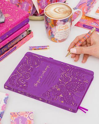 Adele Basheer 2027 Berry Bliss Purple Diary Planner - the year to create magic