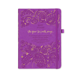 *PRE-ORDER* 2027 Diary Planner | Berry Bliss Purple | Year to Create Magic