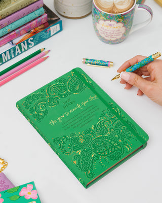 *PRE-ORDER* 2027 Diary Planner | Emerald Green | Year to Rewrite Your Story