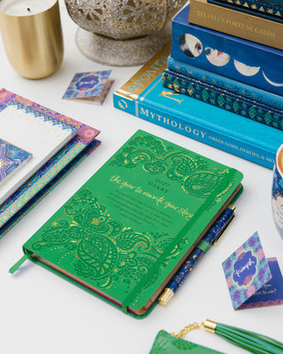 *PRE-ORDER* 2027 Diary Planner | Emerald Green | Year to Rewrite Your Story