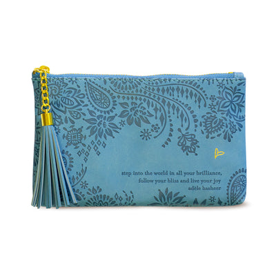 Follow Your Bliss Essentials Purse - Denim Days Blue