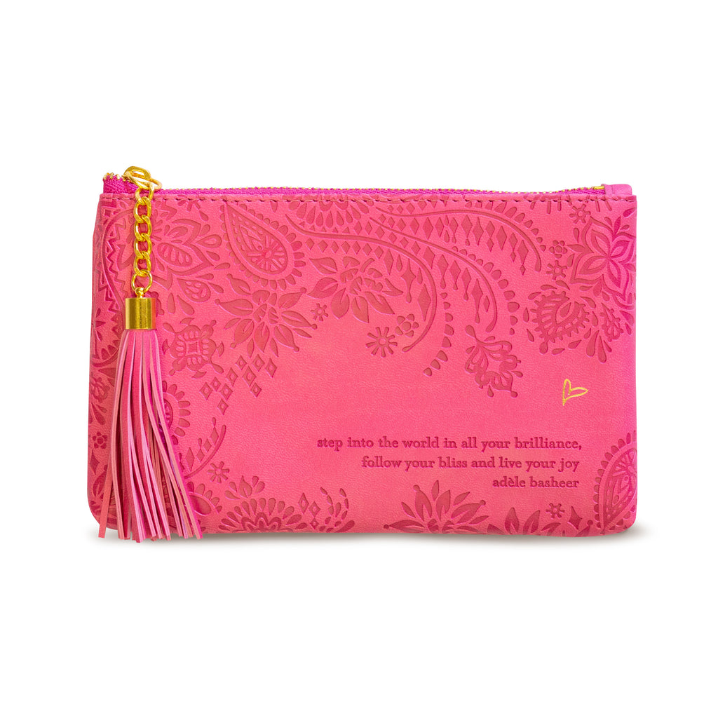 Follow Your Bliss Essentials Purse - Persian Pink