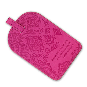 Persian Pink Luggage Tag