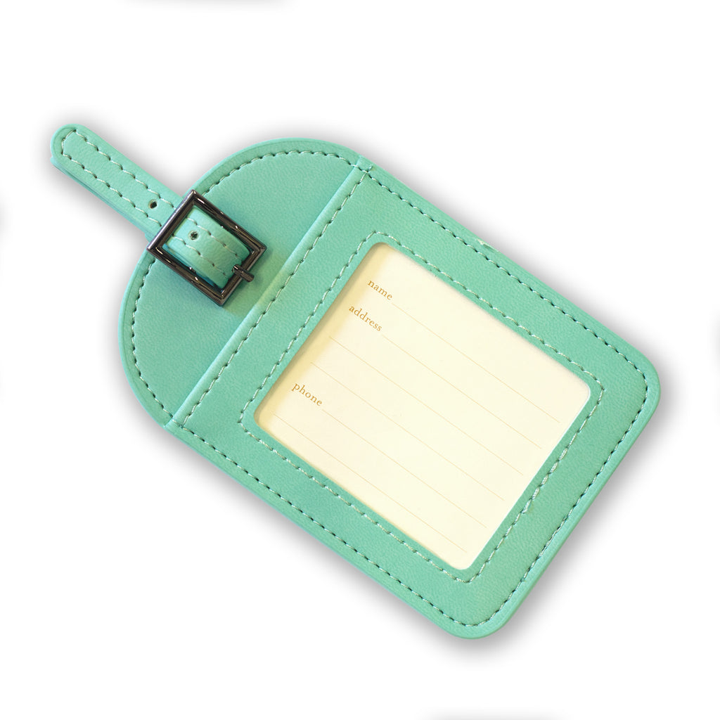 Tahitian Turquoise Luggage Tag