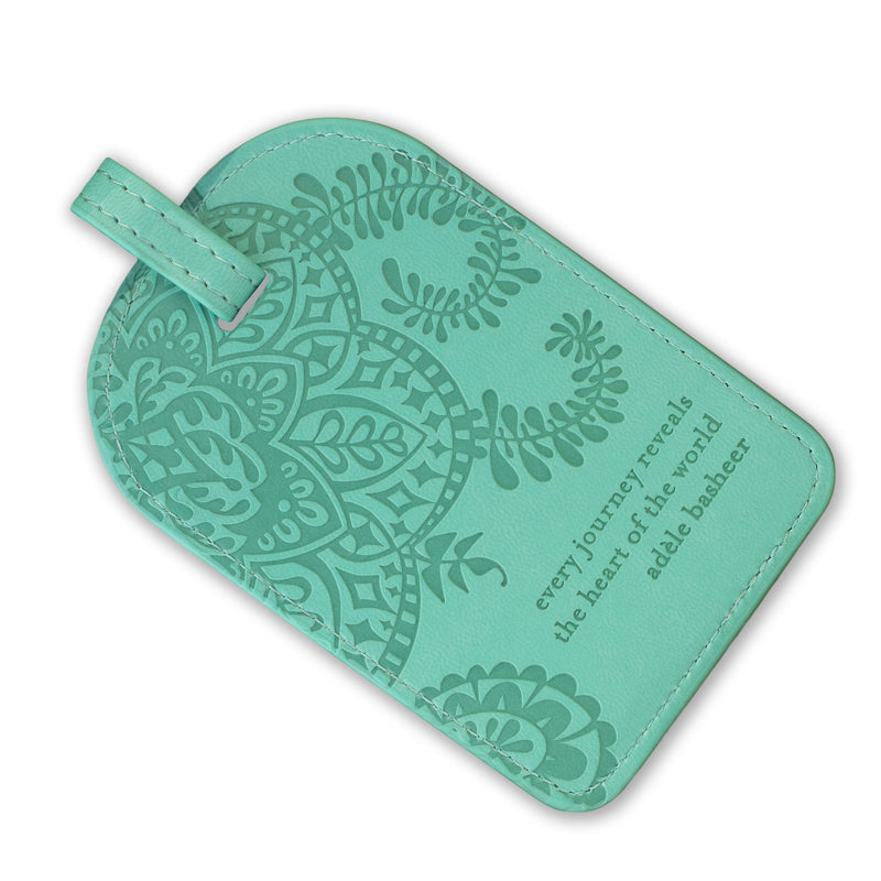 Tahitian Turquoise Luggage Tag