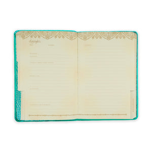 Turquoise Twist Travel Journal