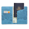 Denim Days Blue Passport Wallet