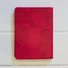 Radiant Ruby Red Passport Wallet