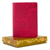 Radiant Ruby Red Passport Wallet