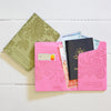 Rose Quartz Pink Passport Wallet