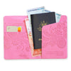 Rose Quartz Pink Passport Wallet