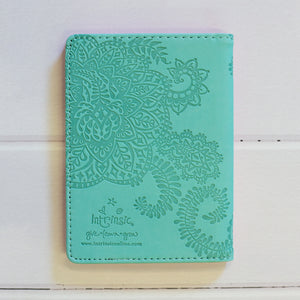 Tahitian Turquoise Passport Wallet