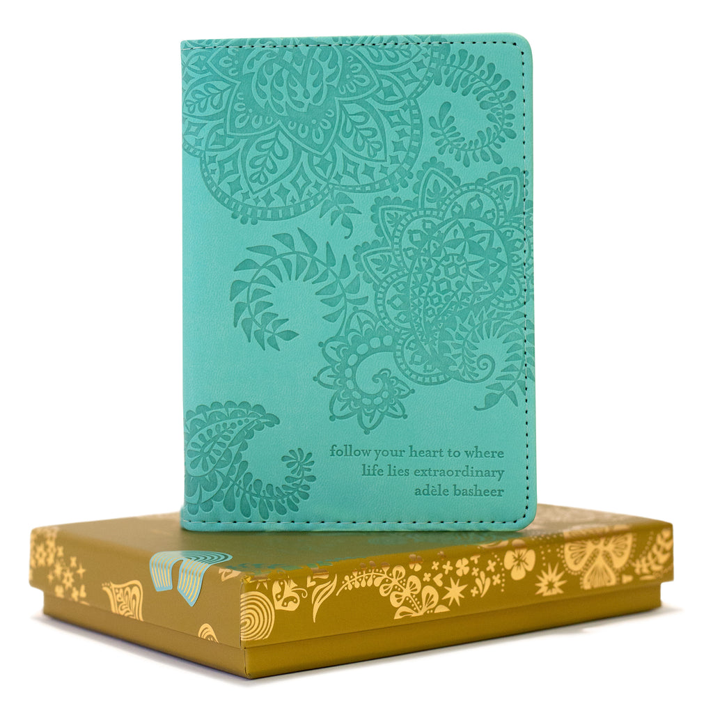 Tahitian Turquoise Passport Wallet