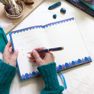 Australian Stationery Brand Intrinsic Magical Dream A5 Journal with inspiring message on cover by Adèle Basheer 