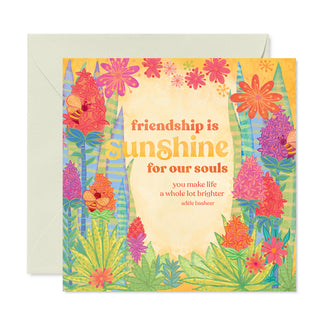 Blank Intrinsic Greeting Card with Inspirational Quote on Cover - Made in South Australia 