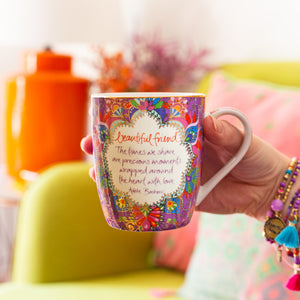 Beautiful Friend Inspirational Coffee Mug for friendship