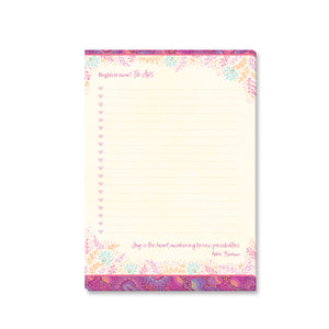 Intrinsic To Do List Notepad - Purple Stationery - Organiser and Planner