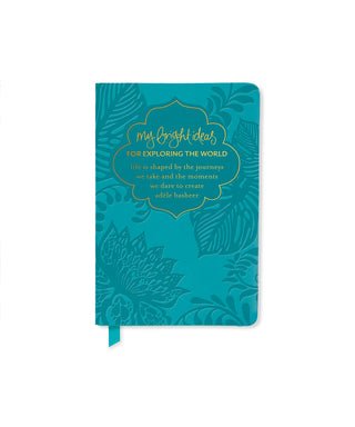 Intrinsic Teal Blank Mini Journal