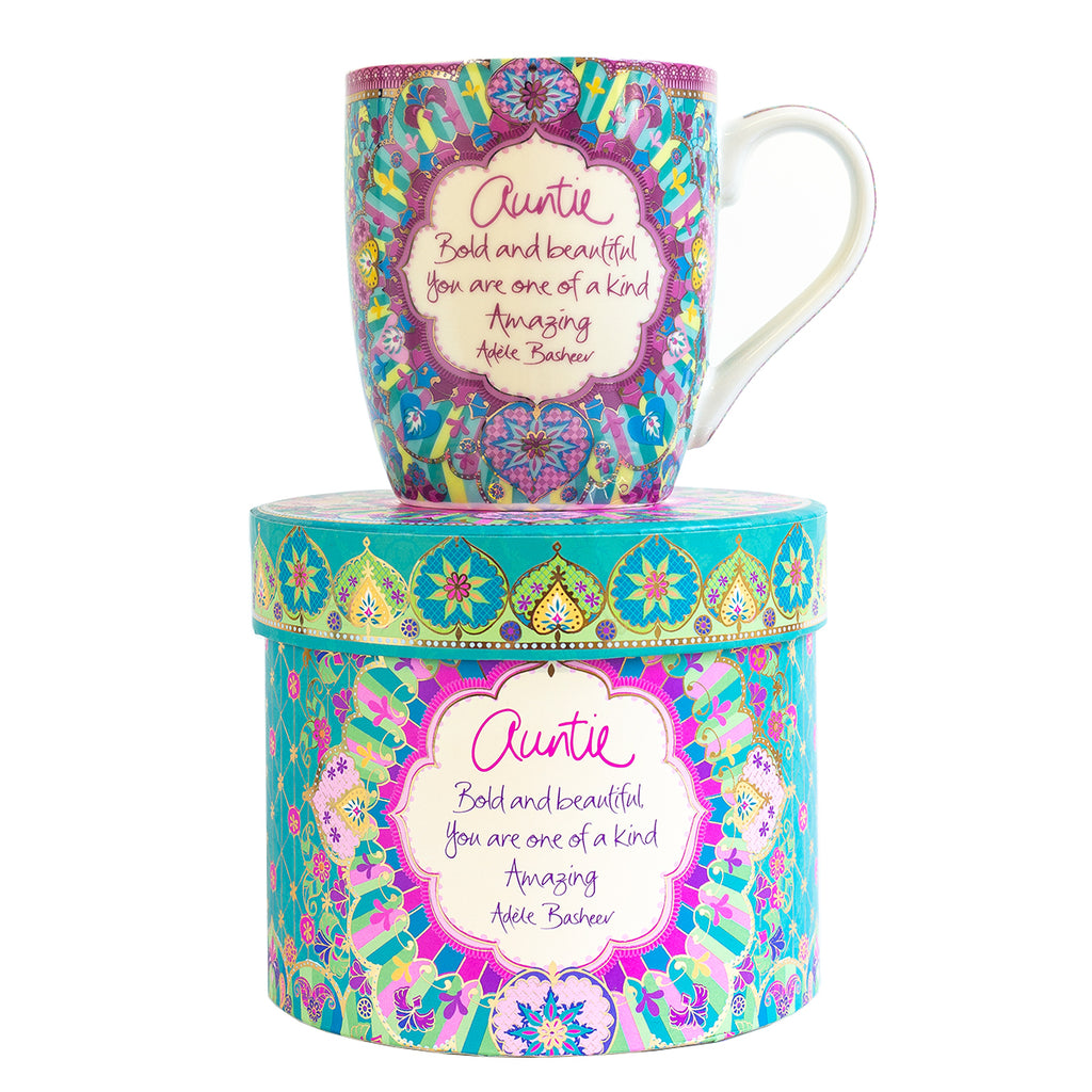 Gfft for the family - Ceramic Auntie mug with heartfelt message