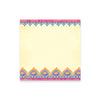 Hot Pink and Blue Mandala Pattern Note Paper