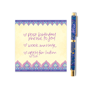Intrinsic Destiny Rollerball pen with Indigo ink - thoughtful gift ideas for astrology lovers