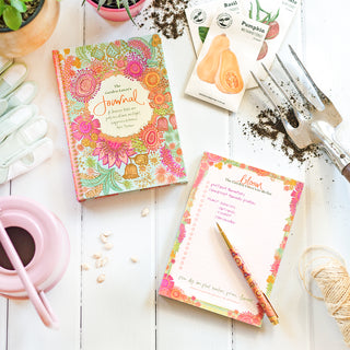 Intrinsic Adèle Basheer Garden Lover's A5 Gardening Diary and To-Do List A5 Notepad - Stationery and gift for gardeners and plant lovers 