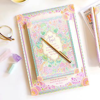 Australian writing pads and notepads with inspirational quotes and affirmations