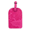 Intrinsic Pink Mystic Magenta Travel Luggage Tag