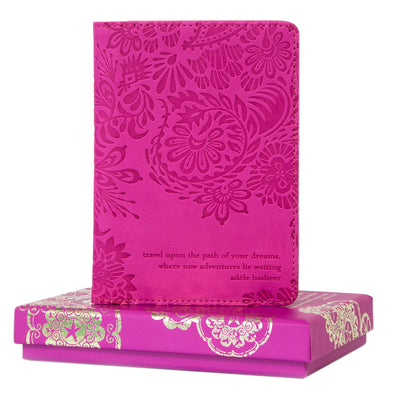 Intrinsic Mystic Magenta Passport Travel Wallet