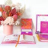 Australian Stationery - Intrinsic magenta Stationery and Home Office Collection - Inspirational A5 blank notebook 