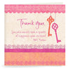 21st Pink Thank You Cards - Set of 20