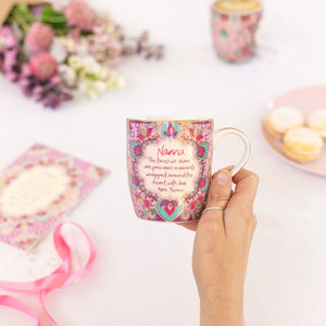 Ceramic mug for Nanna - gift boxed present for Nan or Nanna - mug with heartfelt words