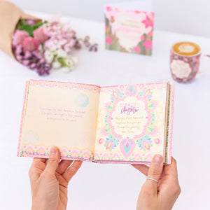 Gifts for a beautiful daughter - Daughter quote book with heartfelt messages and quotes of admiration and love