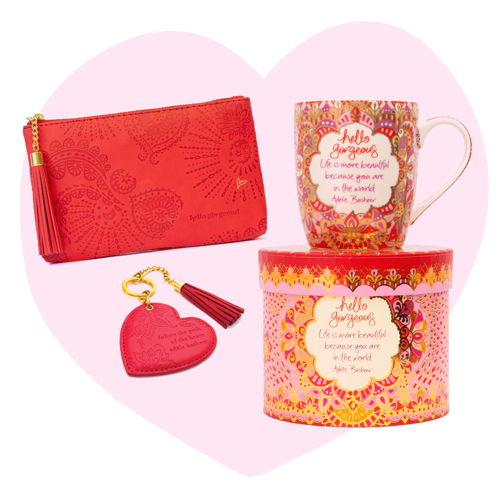 Valentines Day Mug and Purse Gift Pack - thoughtful valentines day gift  