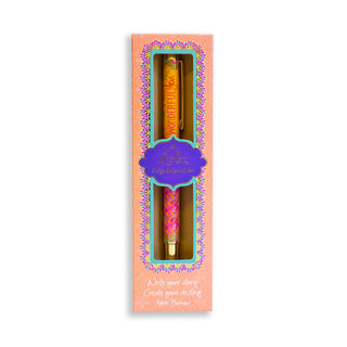 Intrinsic Rise Strong Ballpoint Pen - High quality colourful pen with boho pattern, inspirational gifts for her