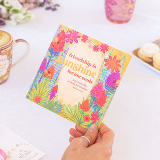 Intrinsic Greeting Card with Inspirational Message for a special friend on cover- friendship quote by Adele Basheer - Made in South Australia 